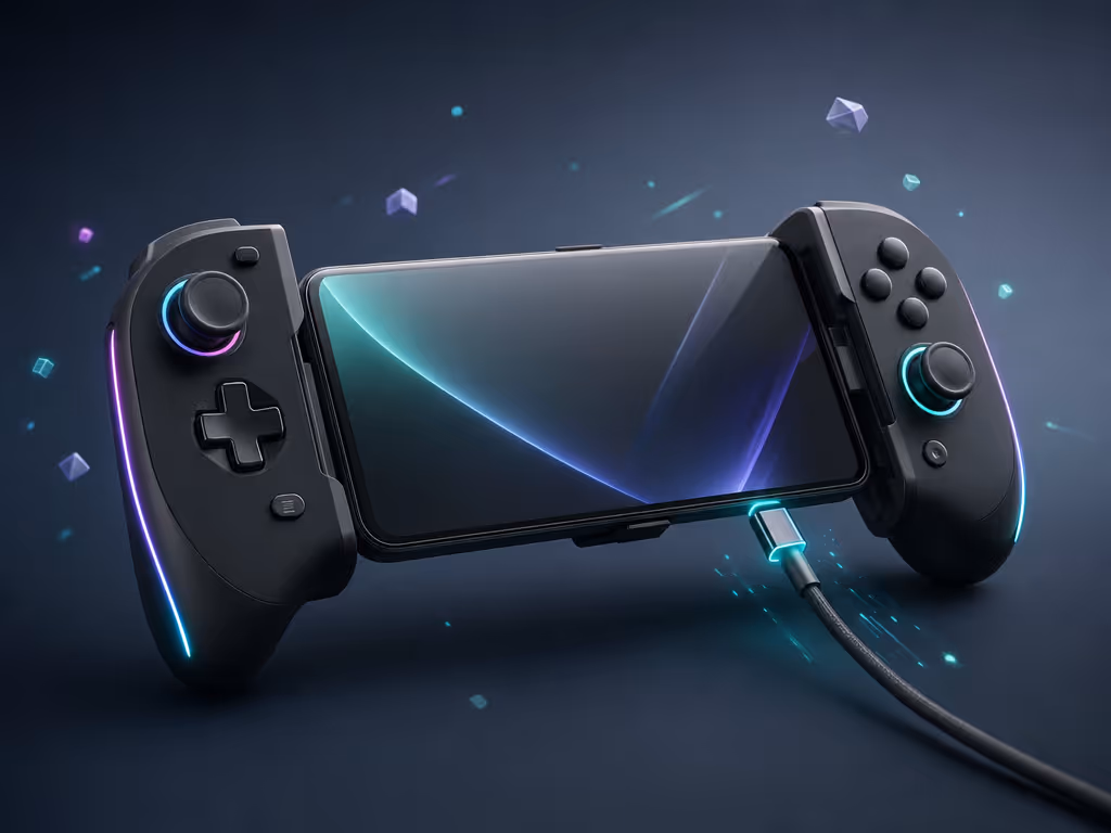 android_phone_connected_to_a_foldable_controller_while_charging